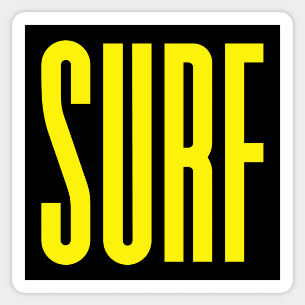 Surf Sticker by colorsplash